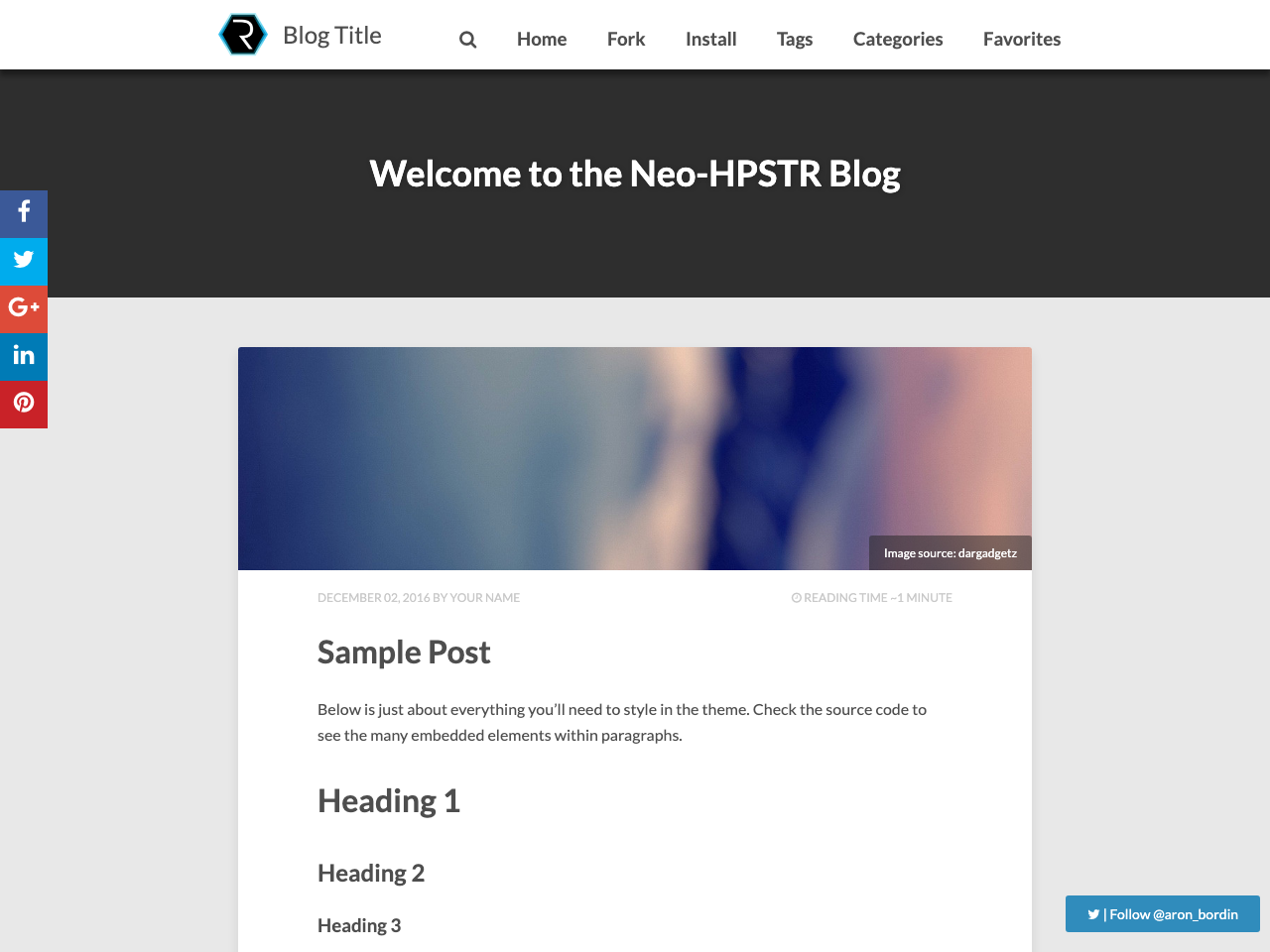 Neo-HPSTR screenshot