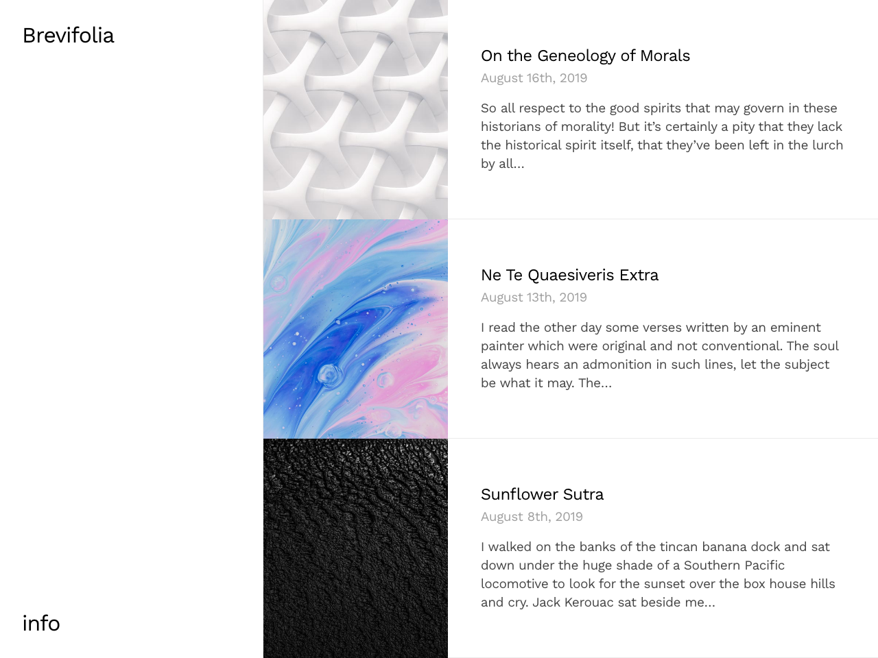 Gatsby Brevifolia Forestry screenshot